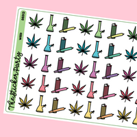 Weed Planner Stickers Cannabis Planner Stickers Marijuana Planner Stickers