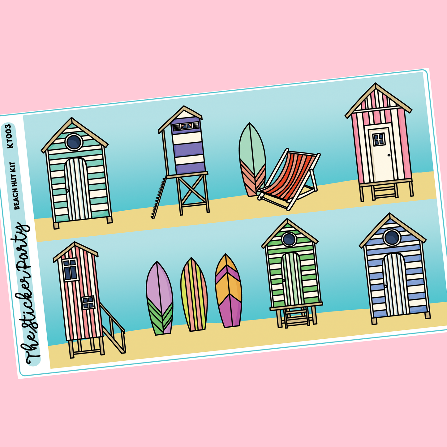 Beach Hut Kit in Standard Vertical Sizing