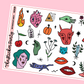 Witchcraft Planner Stickers