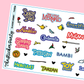 Classic D*sney Movie Planner Stickers