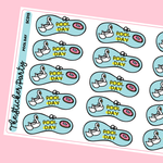 Pool Day Planner Stickers