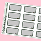 Chalkboard Planner Stickers