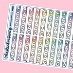 Watercolor Checklist Planner Stickers