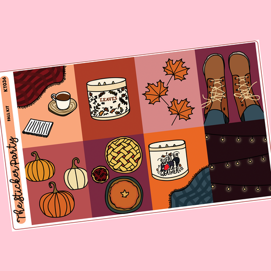 Fall Sticker Kit in Standard Vertical Sizing