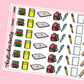 School Planner Stickers Doodle Stickers