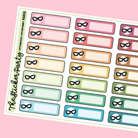 Optometrist Appointment Planner Stickers