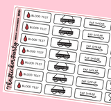 Medical Appointment Planner Stickers