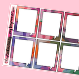 Amy Tangerine Collab Speech Bubble Box Stickers