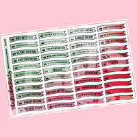 DIGITAL 2023 H*llmark Christmas Movies Planner Stickers – The Sticker Party