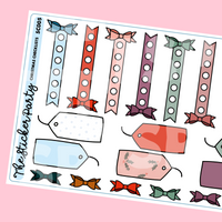 Christmas Village Checklist Planner Stickers