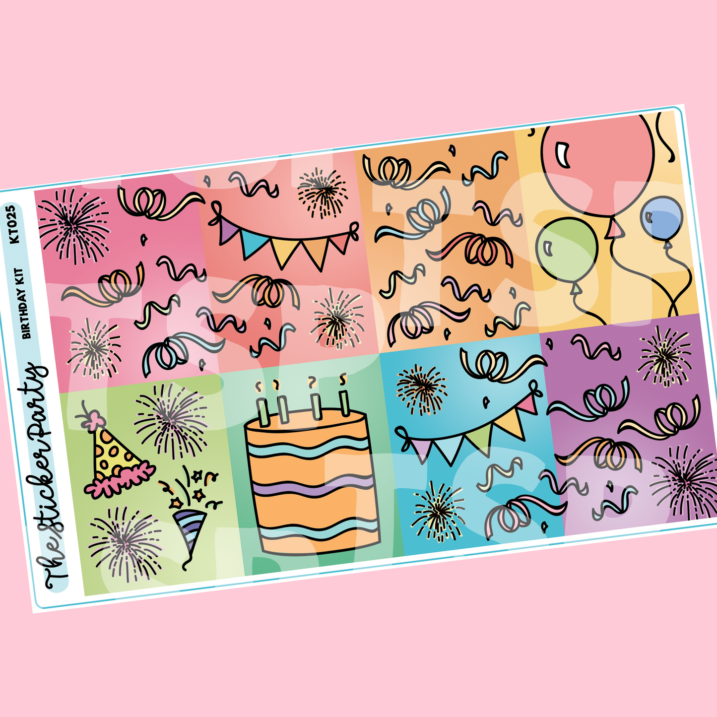 Birthday Kit in Standard Vertical Sizing