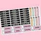 Pastel Daisy Kit in Standard Vertical Sizing