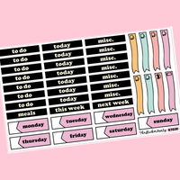 Pastel Daisy Kit in Standard Vertical Sizing