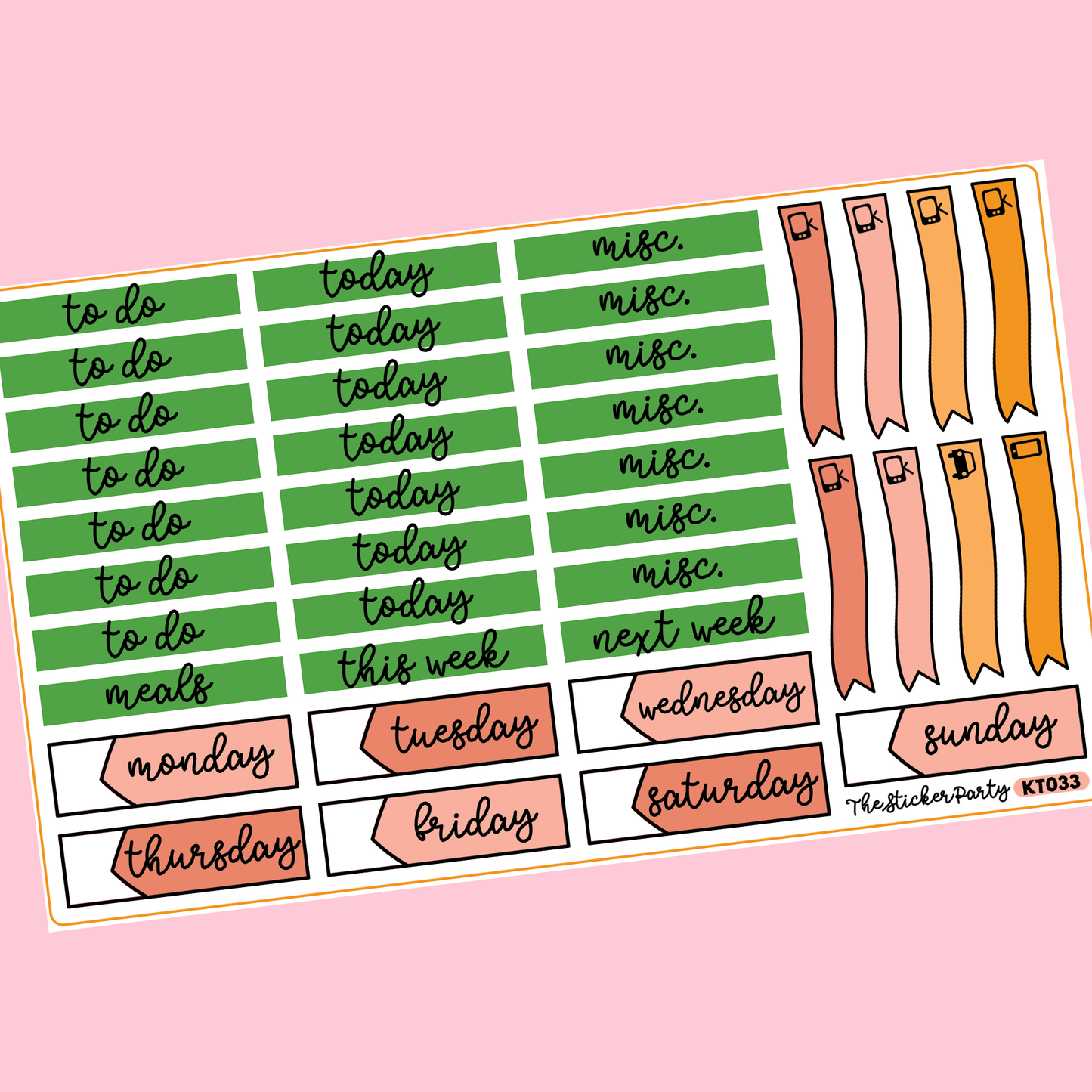 Peaches Kit in Standard Vertical Sizing
