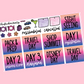 Go Wild 2022 B6 TN Mini Sticker Kit | Lights Planner Action Collab | Go Wild 2022 Planaheim GW 2022