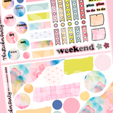 Watercolour Journaling Sticker Kit
