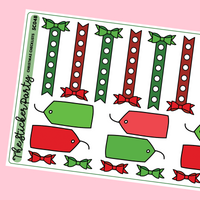 Christmas Checklist Planner Stickers Christmas Functional