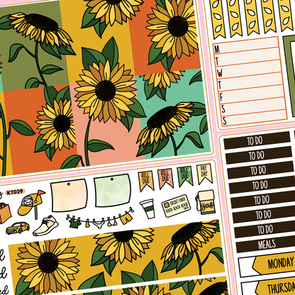 Autumn Sunflower Kit in Standard Vertical Sizing