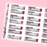 Covid-19 TESTS ONLY Covid-19 Test Planner Stickers