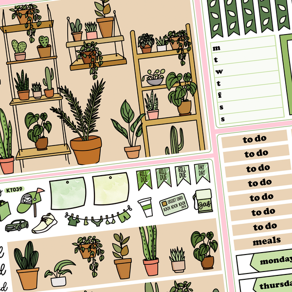 House Plant Kit in Standard Vertical Sizing