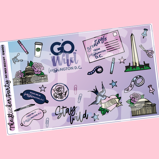 Go Wild 2023 Kit in Standard Vertical Sizing | Washington D.C.