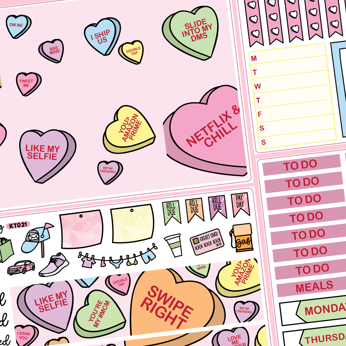 Valentine's Day Kit in Standard Vertical Sizing