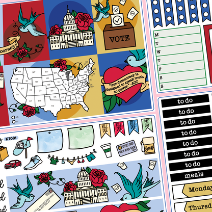 U.S. Election Kit in Standard Vertical Sizing