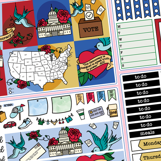 U.S. Election Kit in Standard Vertical Sizing
