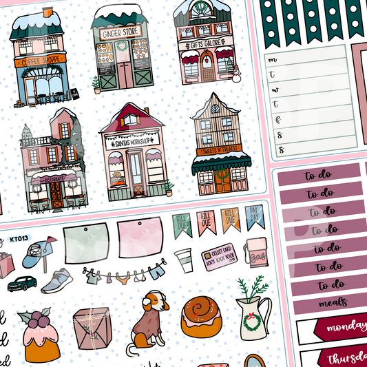 Christmas Village Kit in Standard Vertical Sizing