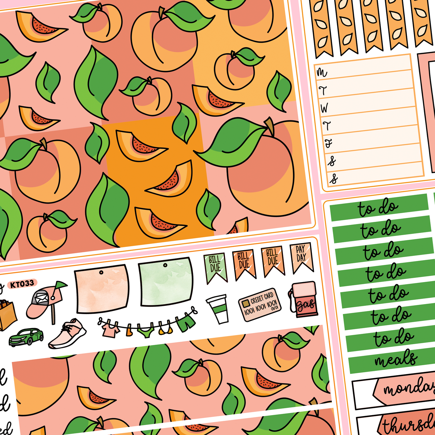 Peaches Kit in Standard Vertical Sizing