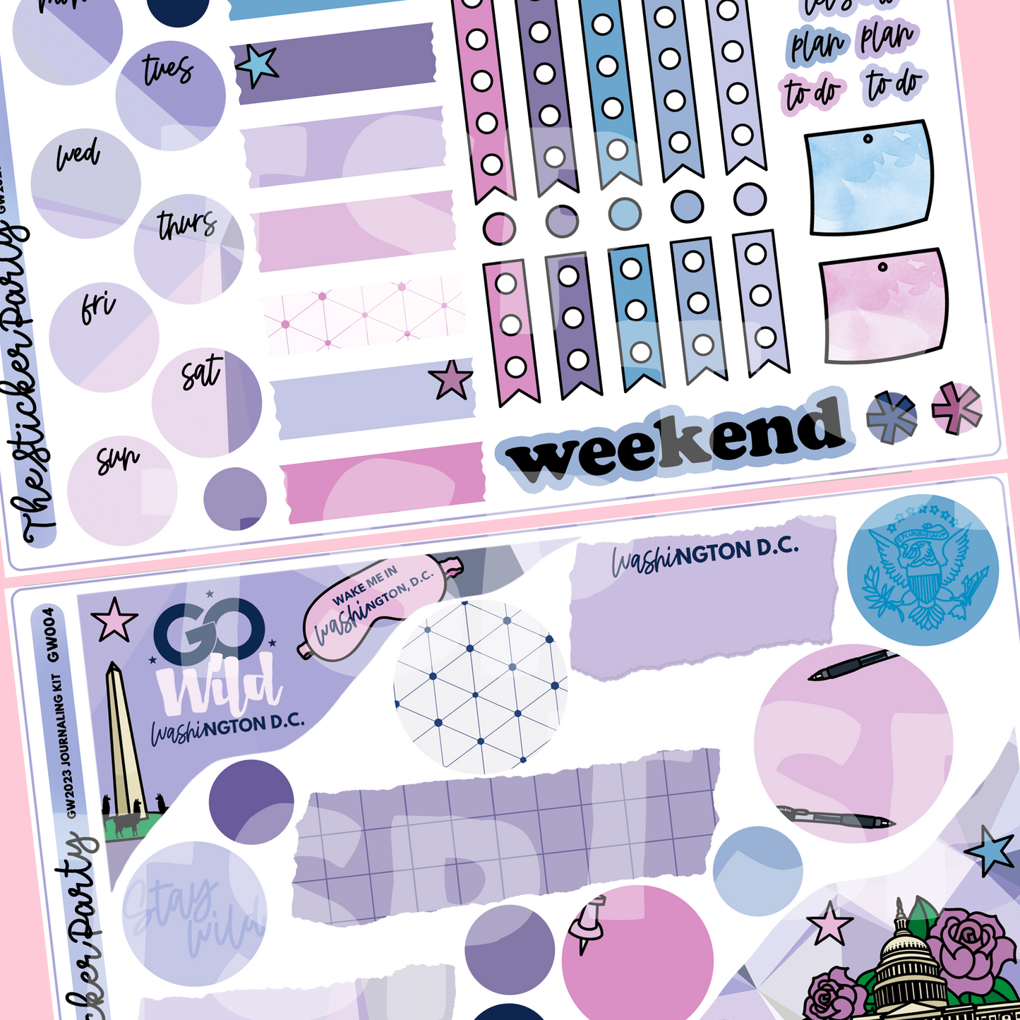 Go Wild 2023 Journaling Kit | Washington D.C.