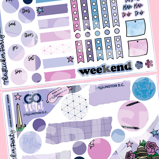 Go Wild 2023 Journaling Kit | Washington D.C.