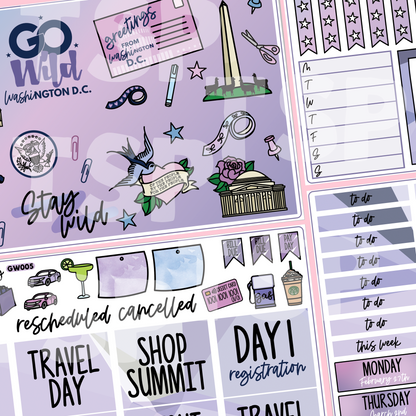 Go Wild 2023 Kit in Standard Vertical Sizing | Washington D.C.