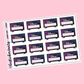 D*sney+ Planner Stickers