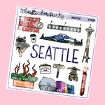 Seattle Planner Stickers
