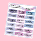 Go Wild 2023 Schedule Sticker Sheet | Washington D.C.