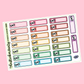 Optometrist Appointment Planner Stickers