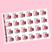 W*ndy's Planner Stickers