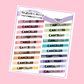 Cancelled Planner Stickers