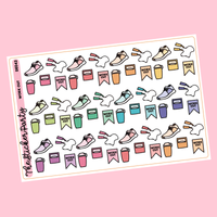 Work Out Planner Stickers