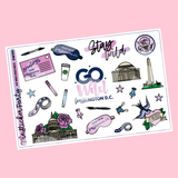 Go Wild 2023 Deco Sticker Sheet | Washington D.C.
