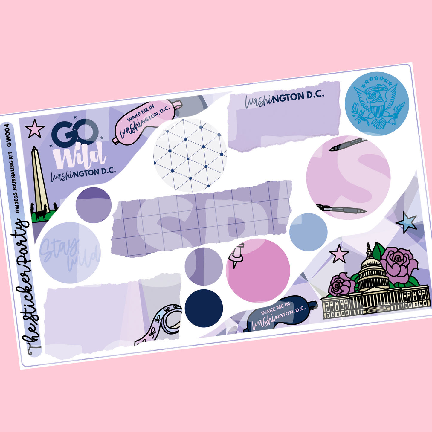 Go Wild 2023 Journaling Kit | Washington D.C.