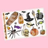 Halloween Deco Planner Stickers