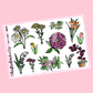 Flower Planner Stickers