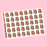 Sk*p The Dishes Planner Stickers