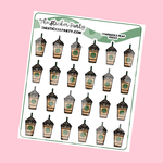 St*rbucks Frappuccino Planner Stickers