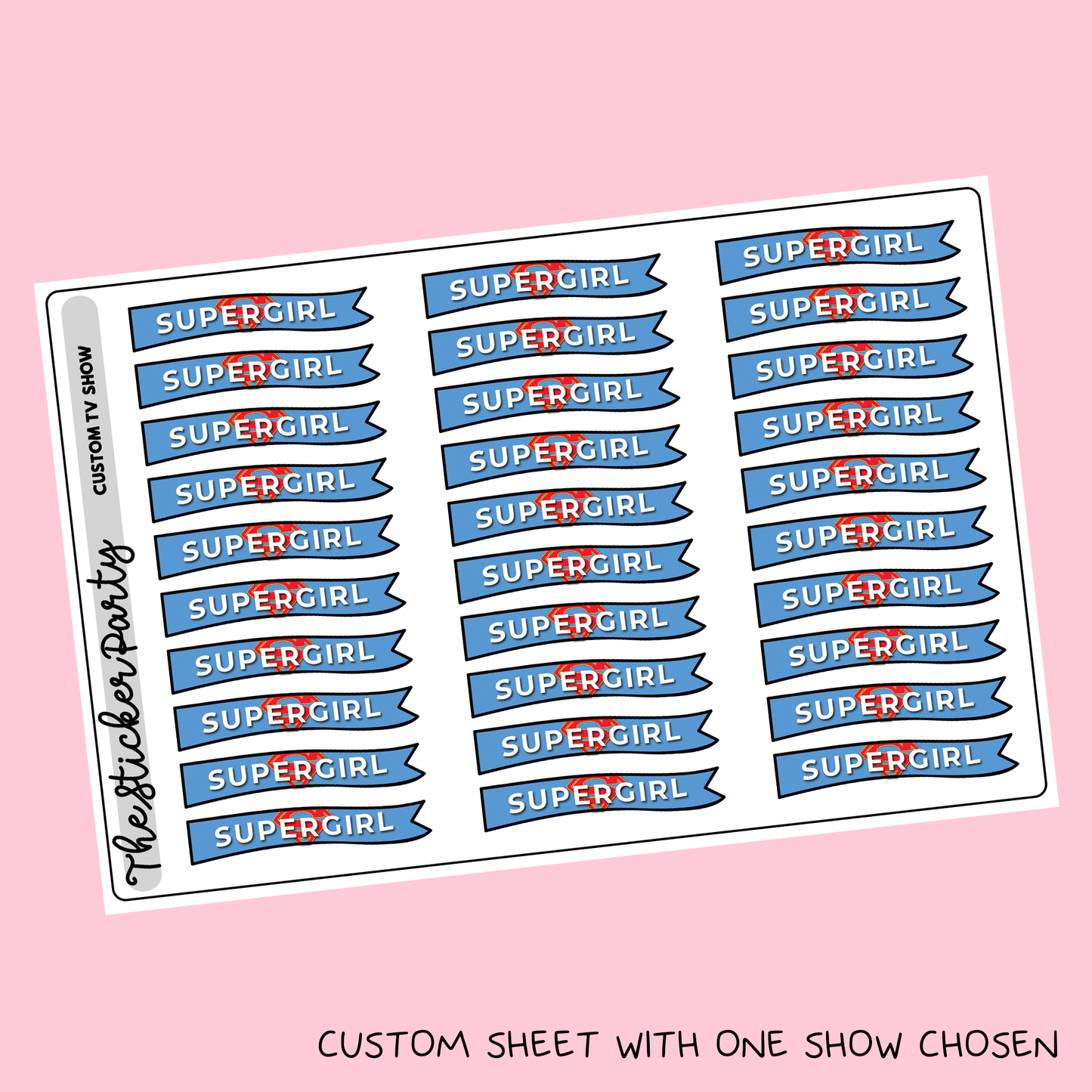 TV THURSDAY | Custom TV Show Flag Stickers (READ DESCRIPTION!)