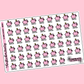 52 Week Saving Plan Planner Stickers Money Saving Stickers