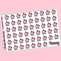 52 Week Saving Plan Planner Stickers Money Saving Stickers
