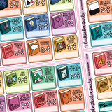2021 Pop Sugar Reading Challenge Planner Stickers